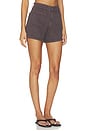 view 2 of 6 Emmet Shorts in Chocolate Plum