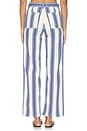view 4 of 6 PIERNA ANCHA EMMY in Waterfall Stripe
