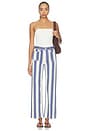 view 5 of 6 PIERNA ANCHA EMMY in Waterfall Stripe