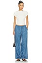 view 5 of 6 Pull On Tie Waist Pant in Irving