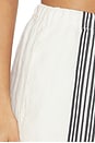 view 6 of 6 Linen Pull On Pants in Bold Placement Stripe & Jet Black