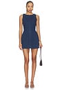 view 1 of 3 Skort Romper in Marina Blue