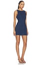 view 2 of 3 Skort Romper in Marina Blue