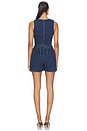 view 3 of 3 Skort Romper in Marina Blue