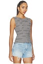 view 2 of 5 Stripe Sachi Tank Top in Jet Black