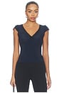 view 1 of 5 The Layton Top in Deep Indigo