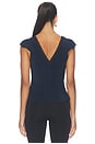 view 4 of 5 The Layton Top in Deep Indigo