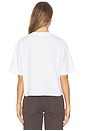 view 3 of 4 Boxy Crop Tee in White