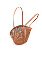 view 4 of 4 Sm Caning Tote Bag in Toasted Coconut