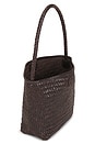 view 4 of 4 SAC PORTÉ ÉPAULE HANDWOVEN in Coffee Bean