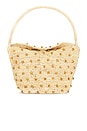 view 1 of 4 Seasonal Handwoven Shoulder Bag in Natural Beaded Multi