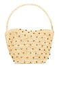 view 2 of 4 Seasonal Handwoven Shoulder Bag in Natural Beaded Multi