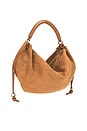 view 4 of 5 BOLSO HOMBRO in Aged Cognac Suede