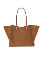 view 2 of 4 Lexington Tote in Aged Cognac Suede