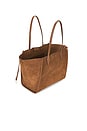 view 4 of 4 Lexington Tote in Aged Cognac Suede