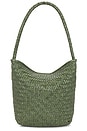 view 2 of 4 Handwoven Shoulder Bag in Golf Green