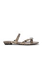 view 1 of 5 Cera Thong Sandal in Vintage Khaki Multi Snake