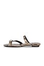 view 5 of 5 Cera Thong Sandal in Vintage Khaki Multi Snake
