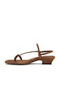 view 5 of 5 Maycie Strappy Sandal in Aged Cognac