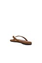 view 3 of 5 Iggy Thong Sandal in Glazed Walnut