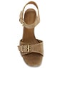 view 4 of 5 Briella Heeled Sandal in Tawny Khaki Suede