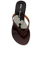 view 4 of 5 x Melissa Jelly Thong Flip Flop in Brown
