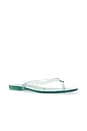 view 2 of 5 X MELISSA JELLY THONG 플립 플랍 in Green