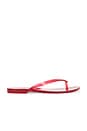 view 1 of 5 CHANCLAS X MELISSA JELLY THONG in Red