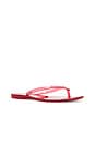 view 2 of 5 CHANCLAS X MELISSA JELLY THONG in Red