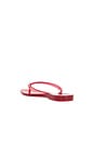 view 3 of 5 CHANCLAS X MELISSA JELLY THONG in Red