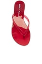 view 4 of 5 CHANCLAS X MELISSA JELLY THONG in Red