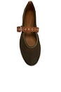 view 4 of 5 Remy Mesh Mary Jane in Safari Khaki Multi