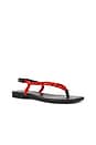 view 2 of 5 Aliyah Paracord Sandal in Festival Red