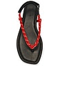 view 4 of 5 Aliyah Paracord Sandal in Festival Red