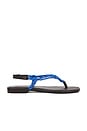 view 1 of 5 Aliyah Paracord Sandal in Retro Blue