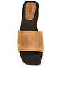view 4 of 5 Vanessa Suede Clog in Cumin