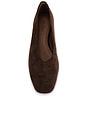 view 5 of 5 Ashley Flat in Rich Brown