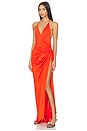 view 3 of 4 Moon Maxi Dress in Orange