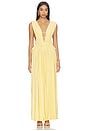view 2 of 3 ROBE HELENA MAXI in Yellow