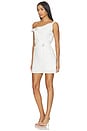 view 2 of 3 ROBE ETHEL RIPPLE MINI  in White