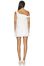 view 3 of 3 ROBE ETHEL RIPPLE MINI  in White