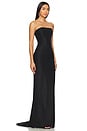 view 2 of 3 ROBE MAXI AMAYA in Black