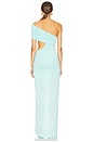 view 4 of 4 Amani Sleeveless Maxi Dress in Turquoise