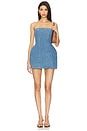 view 1 of 3 Mariegold Denim Dress in Light Denim