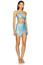 view 2 of 5 x REVOLVE Chiara Sequins Mini Dress in Baby Blue