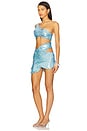 view 3 of 5 x REVOLVE Chiara Sequins Mini Dress in Baby Blue