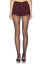 view 4 of 6 Greta Short in Burgundy