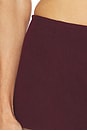 view 6 of 6 Greta Short in Burgundy