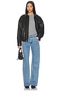 view 5 of 6 PANTALON HEDI LOW WAIST WIDE LEG in Light Denim
