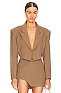 view 1 of 5 MARILYN クロップジャケット in Beige